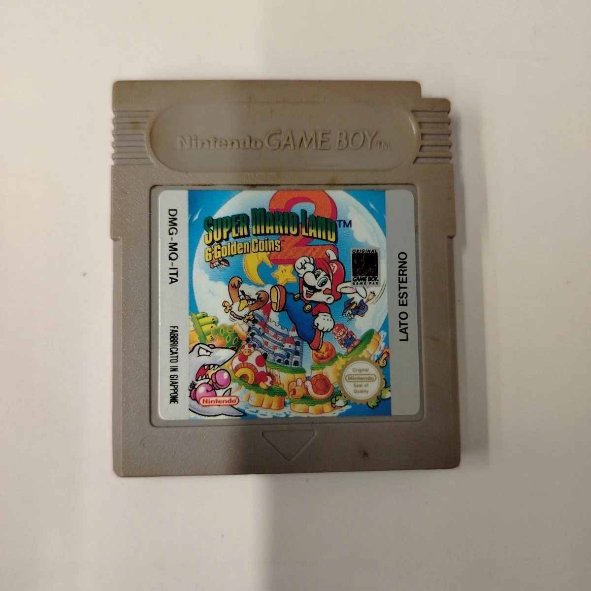 Super Mario Land 2 6 Golden Coins Game Boy Nintendo GB Solo Cartuccia Loose